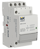 Контактор модульный ARMAT KMR 25А 230В AC 4НО AR-KMR10-025-40-230 IEK