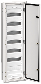 Корпус металлический ЩРв-84 (1х84) 1130х365х130мм IP31 белый (одна дверь)  TI5-50-V-084-31 TITAN 5 IEK