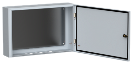Корпус металлический ЩМП-4.6.1-0 74 У2 IP54 400х600х150 (ВхШхГ) с монтажной панелью YKM40-461-54 IEK