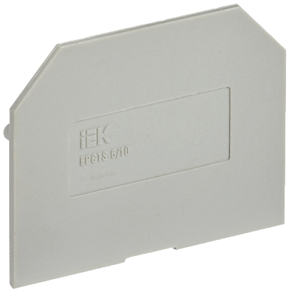 Изображение товара Заглушка для CTS 6/10мм2 серая IEK YCT10-00-K03-006-ZGL
