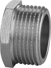 Заглушка латунная НР 1/2"