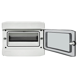 Щит навесной Unix65 12 модулей (259х319х144) IP65 ux65-12-n EKF PROxima