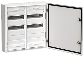 Корпус металлический ЩРн-72 (2х36) 585х570х140 IP54 белый TITAN 5 TI5-50-N-2X036-54 IEK