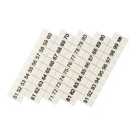 Маркеры для JXB-ST 2,5 с нумерацией 50-100 (100 шт.) zb-st-2.5-50-100 EKF PROxima