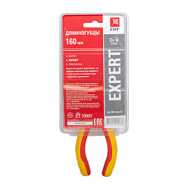 Длинногубцы Expert 160 мм 1000В EKF PROxima dg-160-exp-in