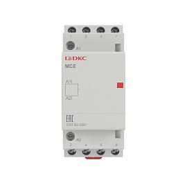 Контактор модульный YON max типа MCE, 4P, 16A, 240В, 4НО MCE-16-40-A240 DKC