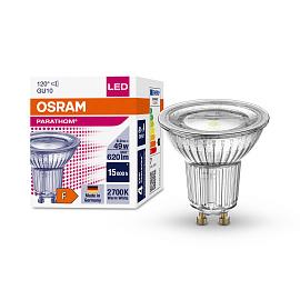 Лампа светодиодная PARATHOM PAR16 GL 80 non-dim 6,9W/827 GU10 4058075608771 OSRAM