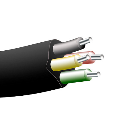Изображение товара Кабель АВВГ 4х10 ок(N) -0,66 Элпром