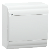 Бокс ЩРН-П-6 модулей навесной пластик IP41 PRIME белая дверь MKP82-N-06-WD-41-20 IEK