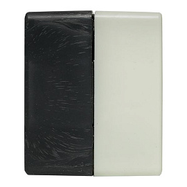 Корпус  КП101 пластиковый 1 кнопка белый (cpb-101-w) EKF