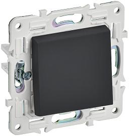 Выключатель 1-клавишный 10А SK-V01G графит SKANDY SK-V10-0-10-K53 IEK