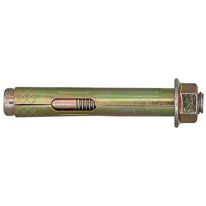 Изображение товара Анкер распорный с гайкой 10х125 М8 желтый цинк