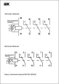 IEK Реле РЭК78/3(MY3)  5А  24В DC с индикацией (RRP20-3-05-024D-LED) /20шт/