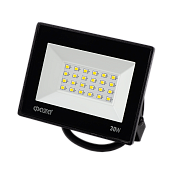 Прожектор светодиодный СДО-20 30w 6500K BL IP65 230V .5047280 ФАZА