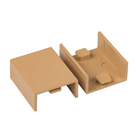 Соединитель (20х10) (4 шт) Plast PROxima под светлое дерево conl-20-10x4 EKF