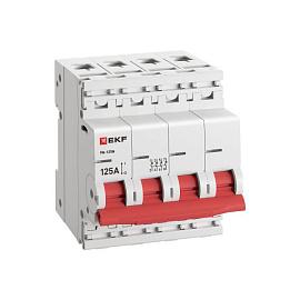 Выключатель нагрузки ВН-125N 4P 125А PROXIMA S1254125 EKF
