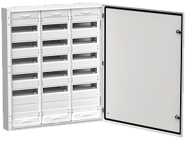 Корпус металлический ЩРн-216 (3х72) 960х830х140мм IP54 белый (две двери)  TITAN 5  TI5-50-N-3X072-54 IEK