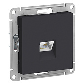 Изображение товара Розетка RJ45 компьютерная Atlasdesign серия AtlasDesign карбон Schneider Electric