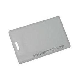 Карта proximity стандартная с прорезью, с номером, 86х54х1.6мм ST-PC010EM Smartec