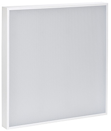 LIGHTING PRO Светильник светодиодный ДВО 1201A 40Вт 5000К IP54 595х595мм призма БАП 3ч IEK