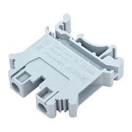 Колодка клеммная винтовая 10 UT серая scr-ut-10-g