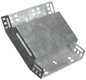 Поворот на 45 гр. вертикальный внутренний 50х600  HDZ CLP3V-050-600-M-HDZ IEK