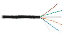 Кабель витая пара U/UTP 4pair, Cat6, Solid, In/Out LSZH