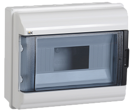 Бокс пластиковый КМПн- 9 IP55 навесной KREPTA 5, 198х235х108 MKP72-N3-09-55, IEK