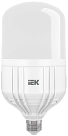 Лампа светодиодная 50 Вт E27 P45 4000К 4500Лм матовая 230В цилиндр HP LLE-HP-50-230-40-E27 IEK