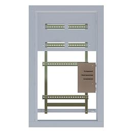 Щит этажный ЩЭ 4 кв. без слабот. отс. (1010х650х160) IP31 EKF PROxima