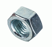 Гайка шестигранная. DIN934 М16 черная, кл.проч. 5.8 (ГОСТ 5915/5927)