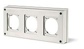 DKC DIS6741300 Крышка 150х328х45 на 3 поста с основанием 70х87 мм
