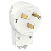 Вилка силовая BLANCA 2Р+N, 32А, 250В белая BLNSV003231 Systeme Electric