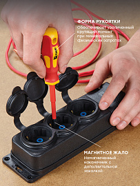Отвертка Master PH1x80 мм 1000В EKF Basic