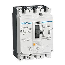 Выключатель автоматический 125А 3П трехполюсный NM8N-250Q TM 70kA с регулируемым термомагнитным расцепителем (R) 271279 CHINT