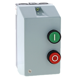 Пускатель в корпусе IP65 КМЭ 18А 230В с РТЭ и индикатором PROxima ctrp-r-18-230v-led EKF