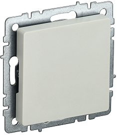 Заглушка с суппортом МЗ10-БрКр бежевый  BRITE  BR-PL10-K10 IEK