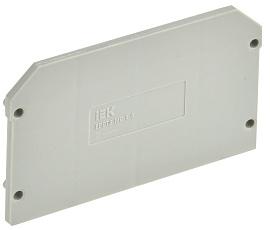 Заглушка для колодки клеммной CTS-MC 4 вывода 4мм2 серая  уп (50шт) YCT12-00-4-K03-004-ZGL IEK