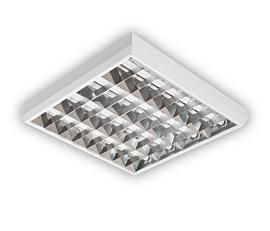 Светильник светодиодный ДПО потолочный 4х10Вт Classic LED Т8/S-418-23 под лампу Т8 (без ламп) накладной 595х595 IP20 702401823 ЗСП