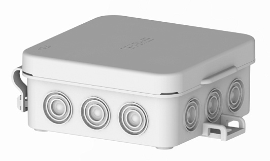 Изображение товара Коробка расп. О/У  97х80х35 IP54 вводов 12, Ø трубы 16  КР2502 HEGEL