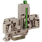 DKC ZHF248GR HMF.4/L48, держатель предохранителя, 4 кв.мм, серый с микросхемой LED 48 В