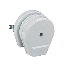 Разъем РШ-ВШ 32А 250В 2P+PE (СУ) пластиковый белый AS-250-H-02 EKF Proxima