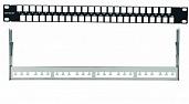 Панель коммутационная 19” наборная, FTP, 1U, 48 портов, черный 27F-00-48BL Eurolan