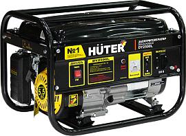 Генератор бензиновый Huter DY2500L 4-х такт, мощ. 2 кВт, бак 15л, бензин, вес 36кг.
