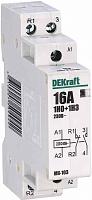 Контактор модульный 25А 230В 1НО+1НЗ МК-103 18065DEK DEKraft SE