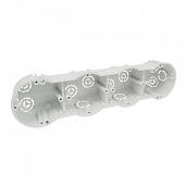 Коробка установочная 4-х местная для твердых стен KP 64 / 4 (KA) 284х70х45 мм SILVER KP 64/4_KA KOPOS