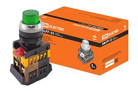 Кнопка управления ABLFP-22 зеленый d22мм неон/230В 1з+1р SQ0704-0006 TDM