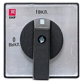 Переключатель кулачковый  ПК-2-13 25А 3P "ВКЛ-ВЫКЛ" (pk-2-13-25)   EKF