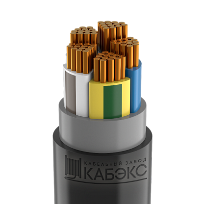 Изображение товара Кабель ВВГнг(A)-LS 5х35мк(N,PE)-0,66 для внутренней прокладки, низкое дымо- и газовыделение