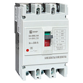 Выключатель автоматический 200А 3П трехполюсный ВА-99МL 20кА IP30 Basic mccb99-250-200mI EKF